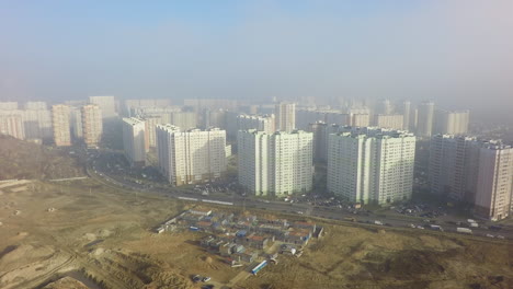 A-sunny-scenery-of-an-endless-residential-area