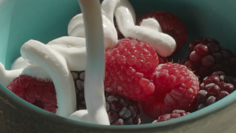 Raspberries-with-cream