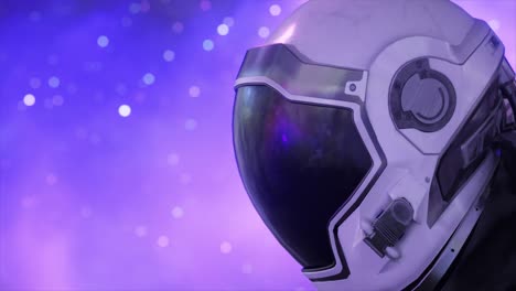 Astronaut-in-Space-Astronaut-Helmet-Close-Up-Universe-and-Outer-Space-in-the-Background-3d-Animation