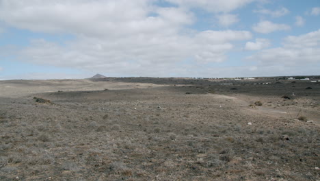Flat-terrain-with-sparse-vegetation
