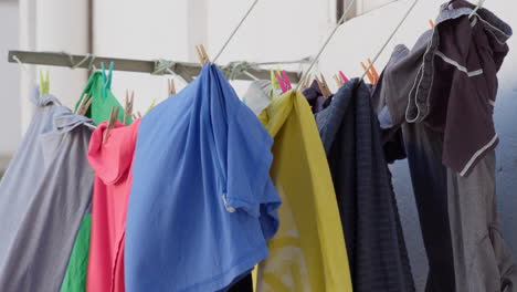 Colorful-clothes-drying-outside