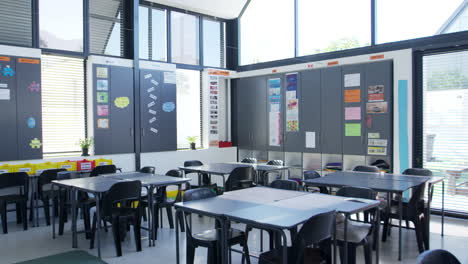 Leeres-Klassenzimmer-In-Einer-Modernen-High-School