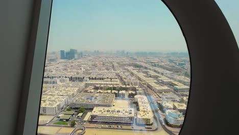 Überblick-über-Dubai-Vom-Dubai-Frame-In-Den-Vereinigten-Arabischen-Emiraten
