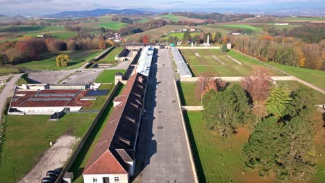 Vista-Aérea-Del-Campo-De-Concentración-De-Mauthausen
