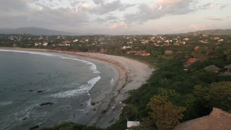 Luxury-resort-beach-in-La-punta-Zicatela-Puerto-Escondido-Oaxaca-Mexico