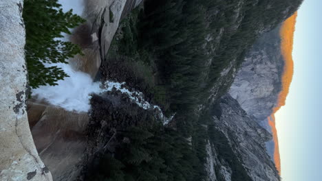 Merced-River-as-seen-from-above-Nevada-Fall---vertical