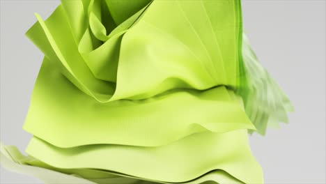 Fashion-Concept-A-Stack-of-Flying-Square-Colored-Pieces-of-Fabric-Rotating-on-an-Isolated-Background