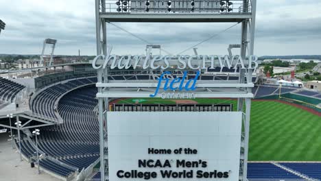 Home-of-the-NCAA-Men's-College-World-Series:-Charles-Schwab-Field,-Omaha