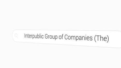 Typing-Interpublic-Group-of-Companies-on-the-Search-Engine