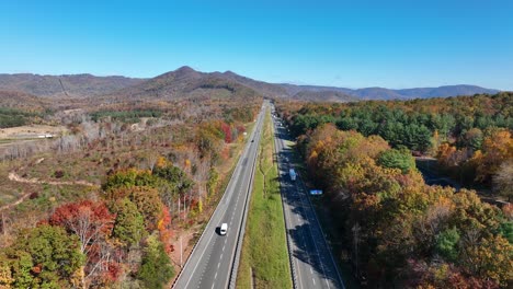 Highway-in-Appalachia-during-autumn