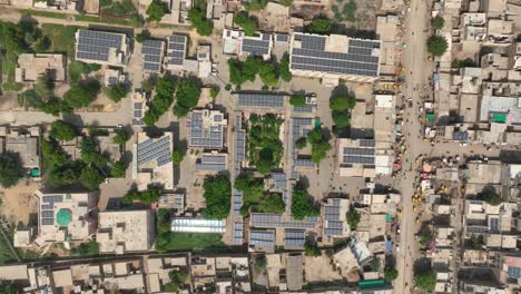 Solarenergie-Im-Krankenhaus-Shahdadpur,-Sindh,-Pakistan