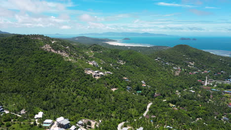 Aerial-view-of-highlands-of-koh-phangan-party-island