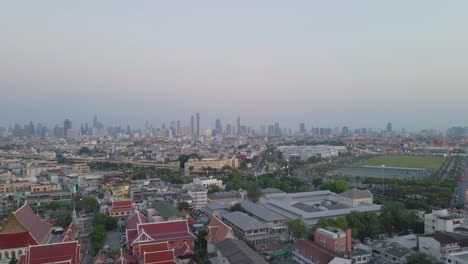 Thailand-Drohnenaufnahmen-Der-Unglaublichen-Skyline-Von-Bangkok