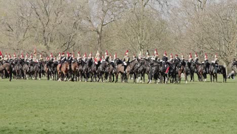 Household-Cavalry-on-display-for-the-Major-Generals-Inspection