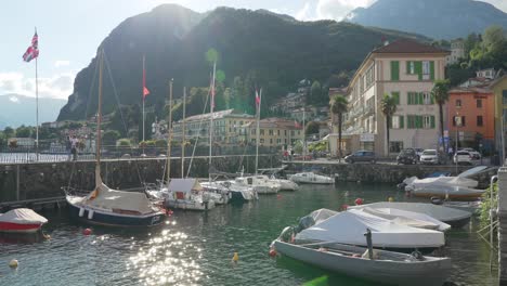 Menaggio-is-situated-in-the-heart-of-Lake-Como,-on-its-western-shore,-at-the-beginning-of-a-valley-that-connects-Menaggio-with-Lake-Lugano