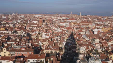 Panorama-of-Venice-city,-aerial-drone-view