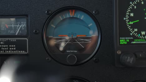 Standby-Attitude-Indicator-on-Flying-Airplane-Instrument-Panel---CU
