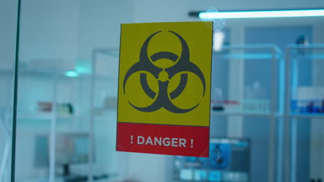 Empty-laboratory-danger-area-with-nobody-in-it