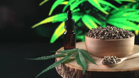 Semillas-De-Cannabis-En-El-Recipiente-De-Una-Instalación-De-Cultivo-Legalizada.-Producto-De-Cannabis-Medicinal