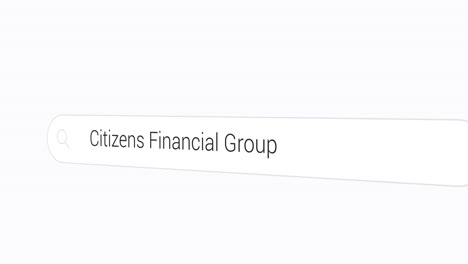 Typing-Citizens-Financial-Group--on-the-Search-Engine