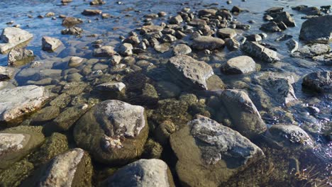 Rocks-in-cold-stream-in-northern-Canada