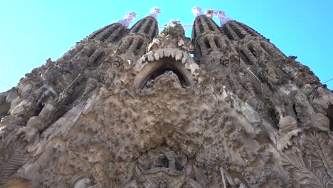 Catedral-De-La-Sagrada-Familia-Arquitectura-De-Gaudí.-Barcelona,-España