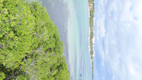 Insel-La-Matica,-Playa-Boca-Chica-Strand-In-Der-Dominikanischen-Republik
