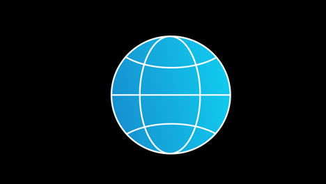 Internet-Globus-Symbol-Konzept-Transparenter-Hintergrund-Mit-Alphakanal