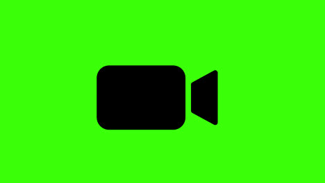 Schwarze-Videokamera-Zeichensymbol-Konzeptanimation-Mit-Alphakanal