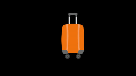 travel-luggage-bag-icon-loop-Animation-video-transparent-background-with-alpha-channel