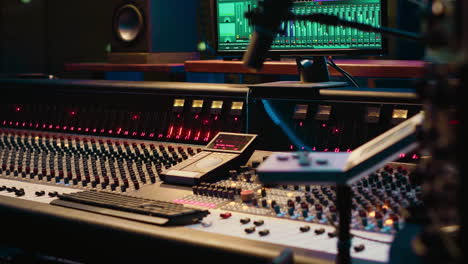 Control-room-with-technical-equipment-and-music-recording-software