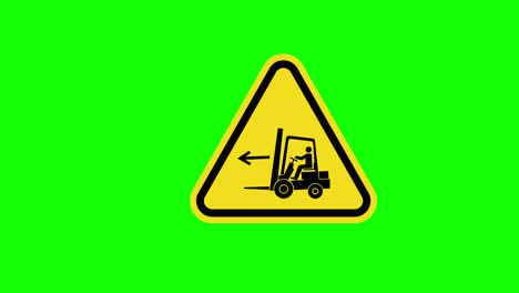 yellow-triangle-Caution-warning-Forklift-Operation-Symbol-Sign-icon-concept-animation-with-alpha-channel