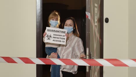 Sick-young-family-of-woman-with-child-daughter-stay-at-home-during-coronavirus-quarantine-lockdown