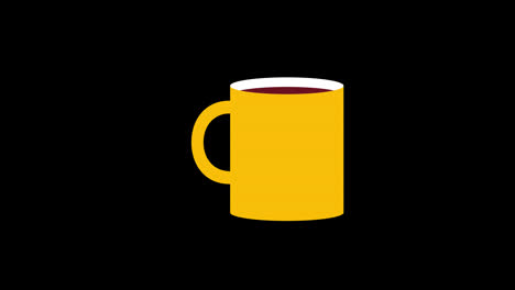 mug-glass-of-liquid-icon-concept-loop-animation-video-with-alpha-channel