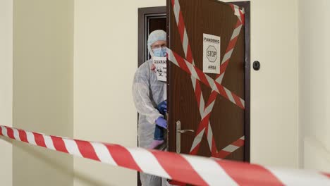 Sick-young-family-of-father-with-child-daughter-stay-at-home-during-coronavirus-quarantine-lockdown