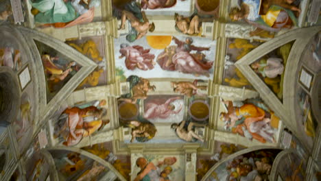 Ceiling-of-Sistine-Chapel-in-Vatican-City