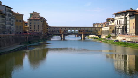 Puente-De-Florencia-Ponte-Vecchio,-Italia