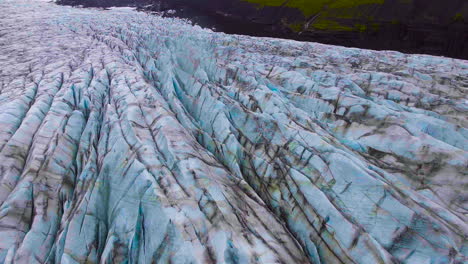Svinafellsjokull-Glacier-in-Vatnajokull,-Iceland.