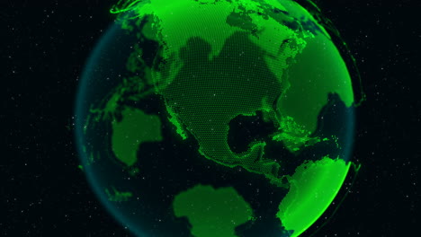 Die-Digitale-3D-Erde-Zeigt-Das-Konzept-Eines-Globalen-Netzwerks.