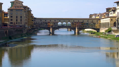 Puente-De-Florencia-Ponte-Vecchio,-Italia