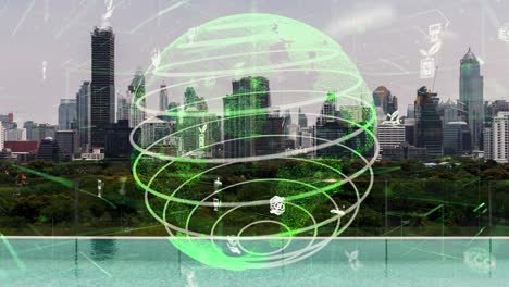 La-Tecnología-De-La-Ciudad-Verde-Avanza-Hacia-Un-Concepto-De-Alteración-Sostenible.