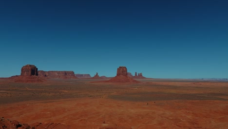 Panorama-Del-Valle-Del-Monumento-En-Utah-Y-Arizona