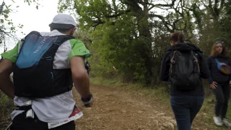 Grand-Trail-des-Templiers-challenges-runners-with-scenic,-rugged-paths-and-iconic-terrain