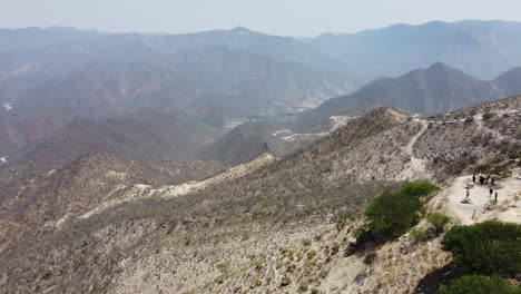 Oaxaca-cliff-with-a-frontal-view-in-an-arid-environment