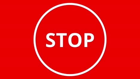 Flashing-Stop-Warning-Sign.-VFX-Banner---Looping