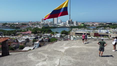 Reisen-Und-Tourismus-In-Cartagena,-Kolumbien