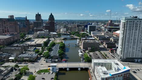 Downtown-Milwaukee-with-river