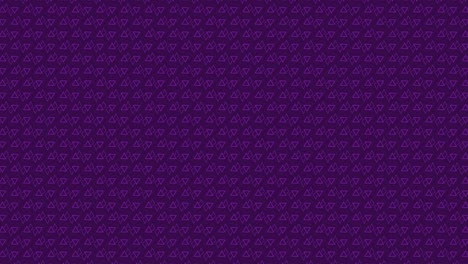 Triángulo-Patrón-Geométrico-Sin-Costuras-Gráficos-En-Movimiento-Animación-Fondo-Superposición-Efecto-Visual-Símbolo-Línea-Simétrica-Forma-Diseño-Ilusión-4k-Púrpura