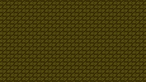 Triangle-seamless-geometric-pattern-motion-graphics-animation-background-overlay-visual-effect-symbol-symmetrical-line-shape-design-illusion-4K-yellow