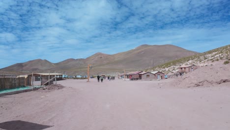 Pueblo-Tranquilo-Cerca-De-San-Pedro-De-Atacama,-Chile,-Sudamérica